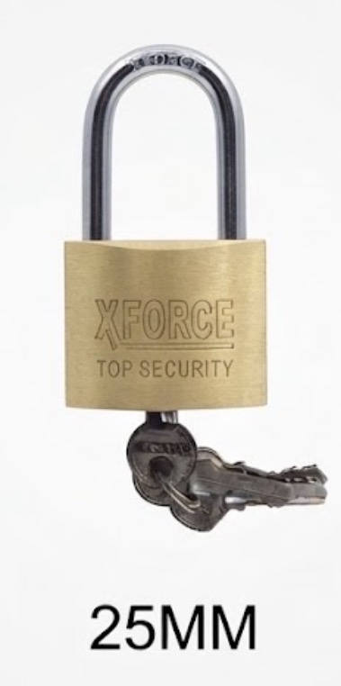XFORCE PLUS PAD LOCK 25LMM-CHINA/265-26