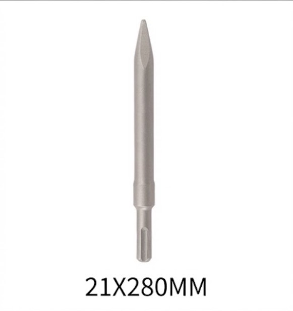 YDS LONG HEXGONAL POINTED CHISEL 21X280MM-CHINA/0132-8
