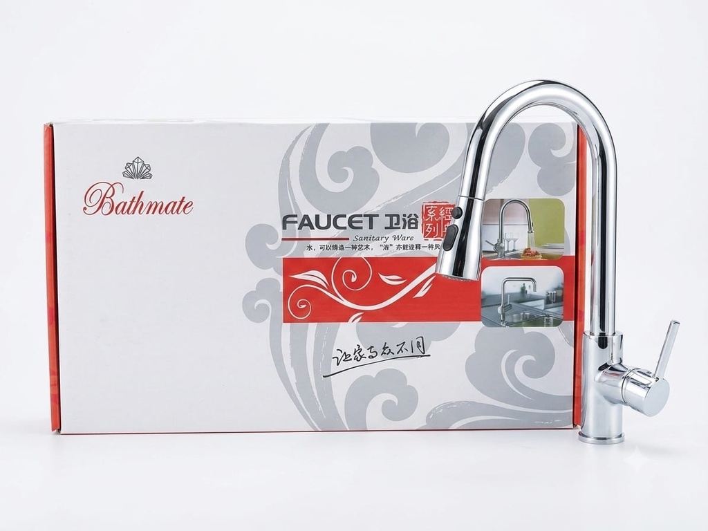BATHMATE KITCHNE MIXER CHROME H/DUTY -CHINA/GB18145-2014
