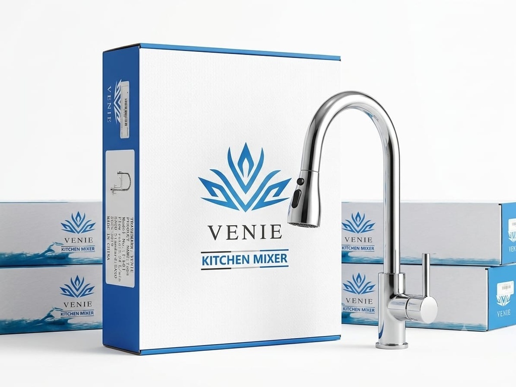 VENIE KITCHEN MIXER FLEXIBLE CHROME H/DUTY -CHINA/V-K01