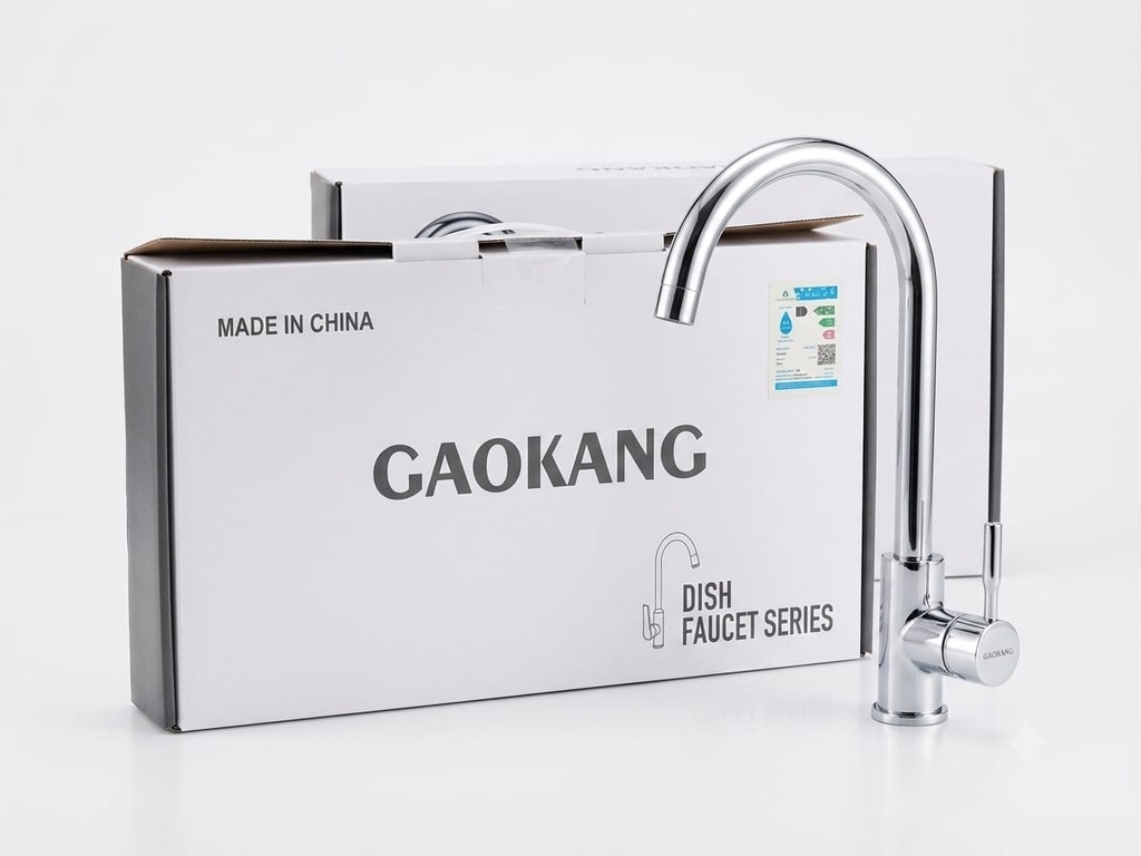 CAOKANG DISH BASIN MIXER CHROME H/DUTY-CHINA/-6602-C