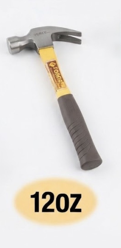 FORCE CLAW HAMMER 12OZ- CHINA
