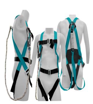 JCTOP FULL BODY SAFETY HARNESS 45MM 1 HOOK-CHINA/OE8901