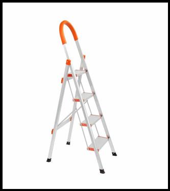 DINGQI TELESCOPIC ALUMINIUM LADDER 4STEP (3.08-6MTR) -CHINA/HF02005
