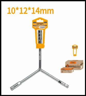 DINGQI T-WRENCH 3 WAY 10X12X14MM-CHINA/AA12603