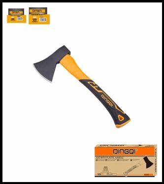 DINGQI STEEL AXE WITH RUBBER HANDLE 600G-CHINA/38009