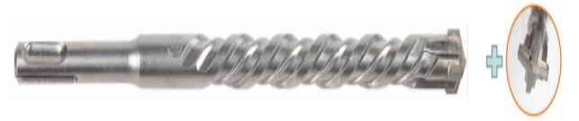 YDS SDS-PLUS SHANK HAMMER DRILL BIT 10X110MM-CHINA