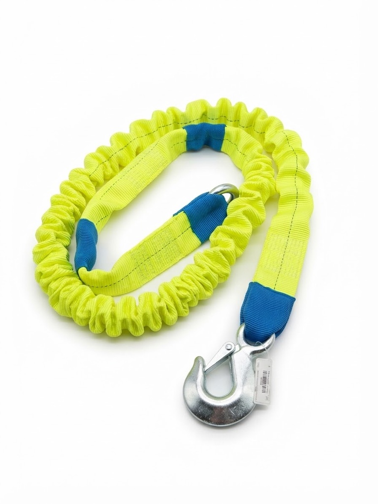 SAFETY HARNESS DOUBLE HOOK GREEN 3.5MTR -CHINA