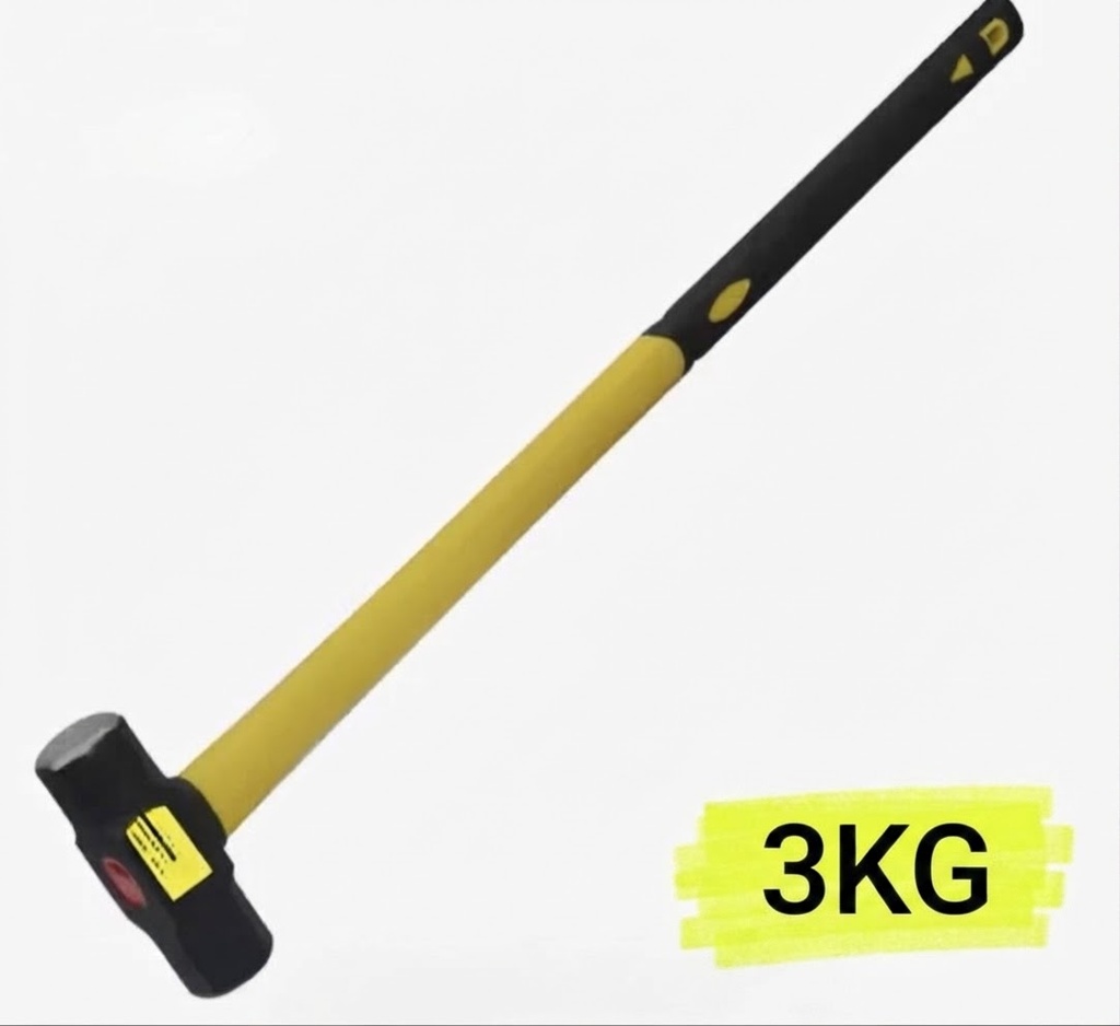 HAMMER FIBER HANDLE 3KG -CHINA