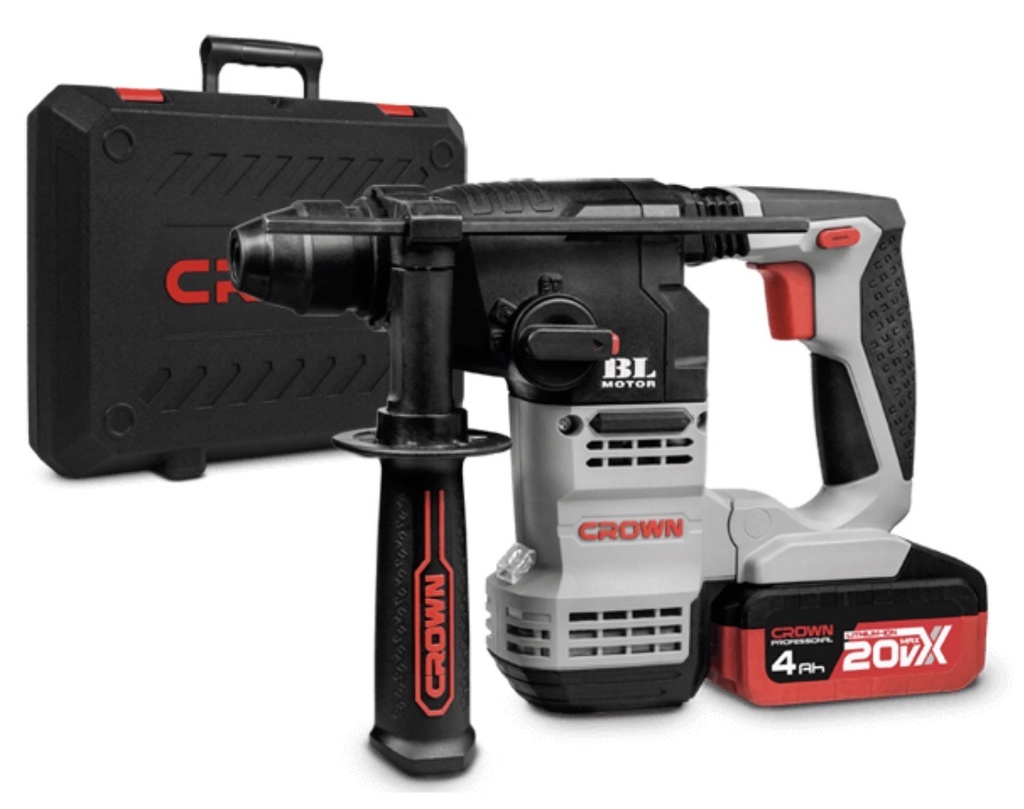 CROWN B.L. DC ROTARY HAMMER HILTI DOUBLE BATTERY 20V 220V-CHINA/CT28013XS-4BMC
