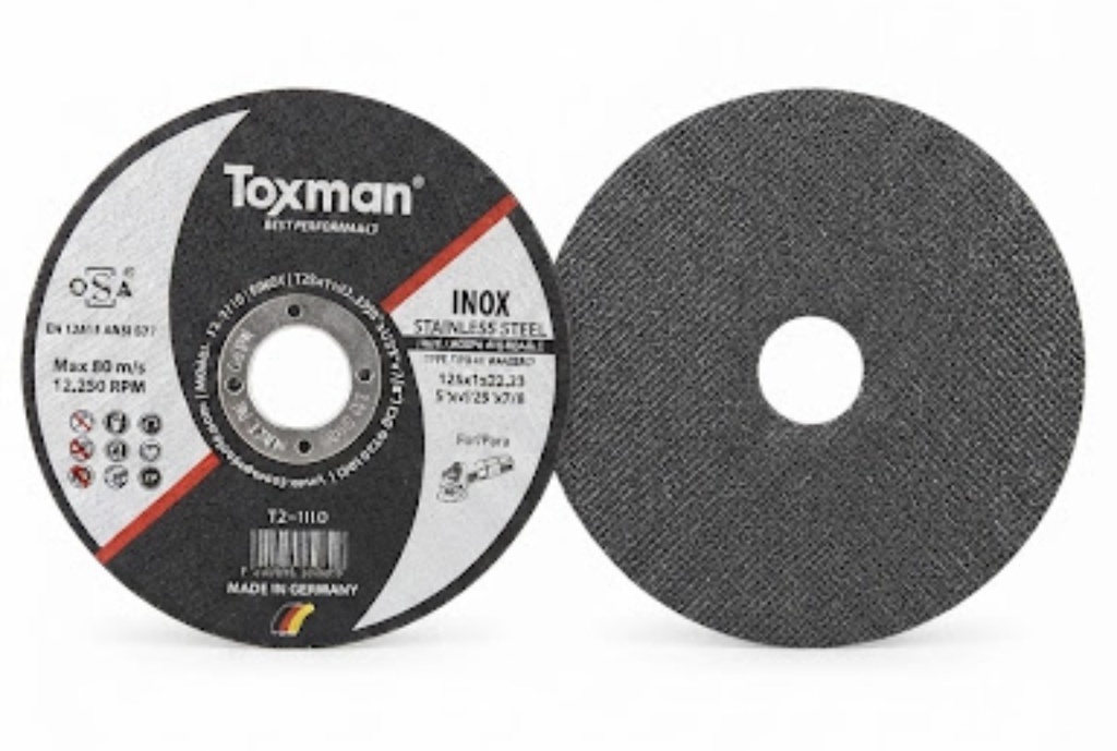 TOXMAN CUTTING DISC METAL BLACK 4.5" 115X1X22.2MM-CHINA/