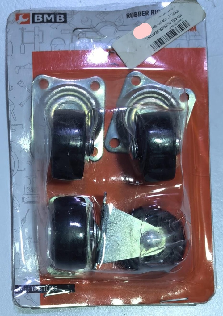 BMB WHEEL RUBBER BEARING TYPE 1" 30MM -CHINA/6070-001