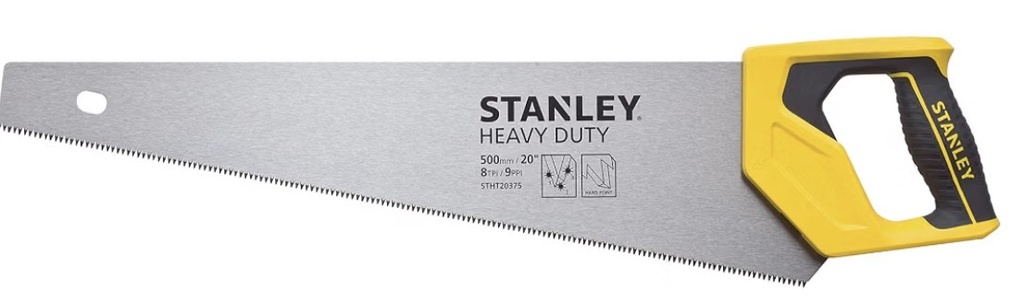STANLEY HANDSAW METAL 500MM 20" 8T-CHINA/STHT20375