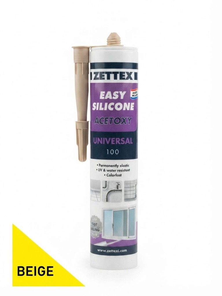 ZETTEX EASY SILICONE A BEIGE  280ML