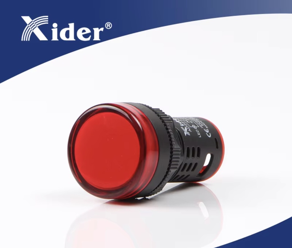 XIDER INDICATOR LIGHT RED - AD22-22DS