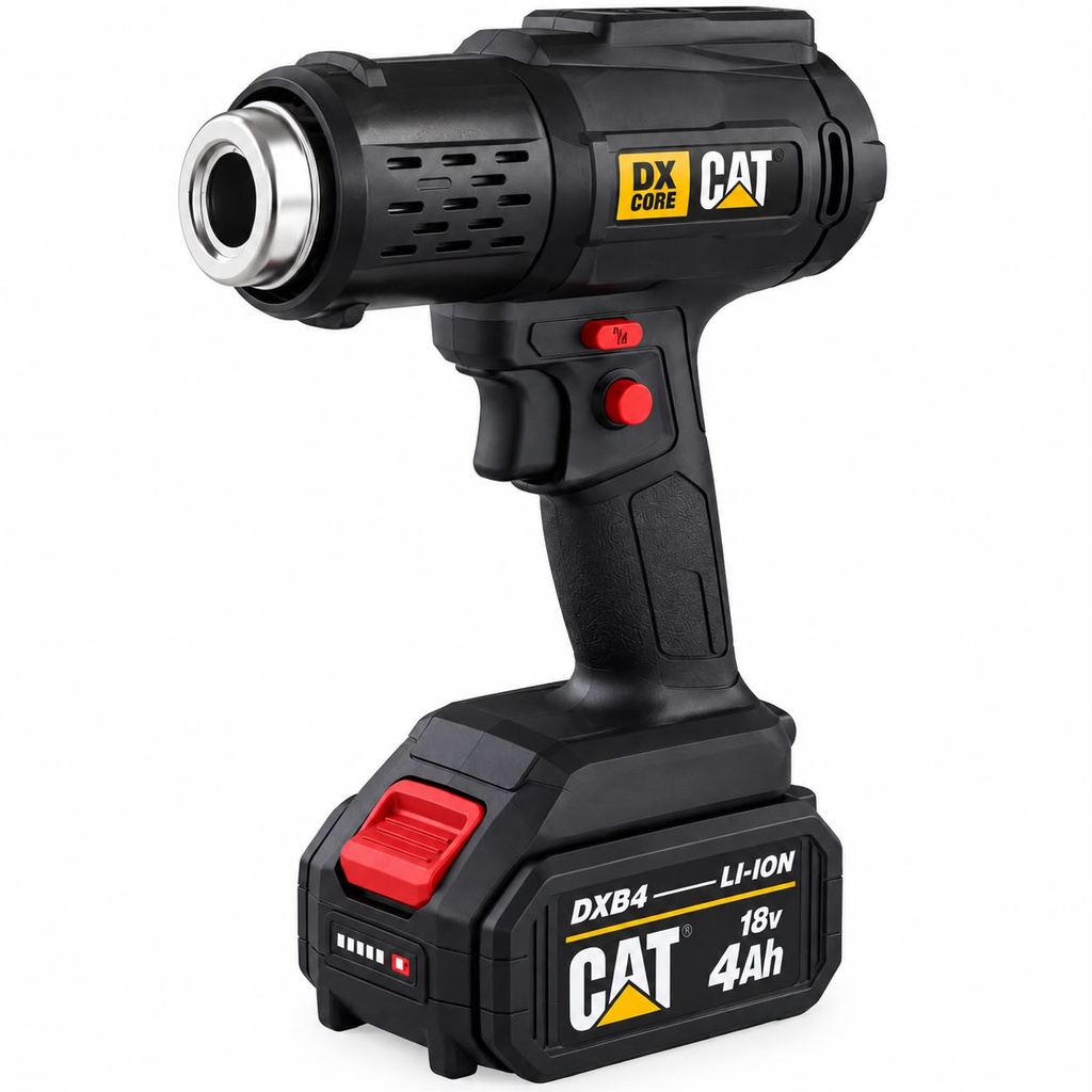 BATTERY-POWERED HEAT GUN 18 V DX8090 CAT