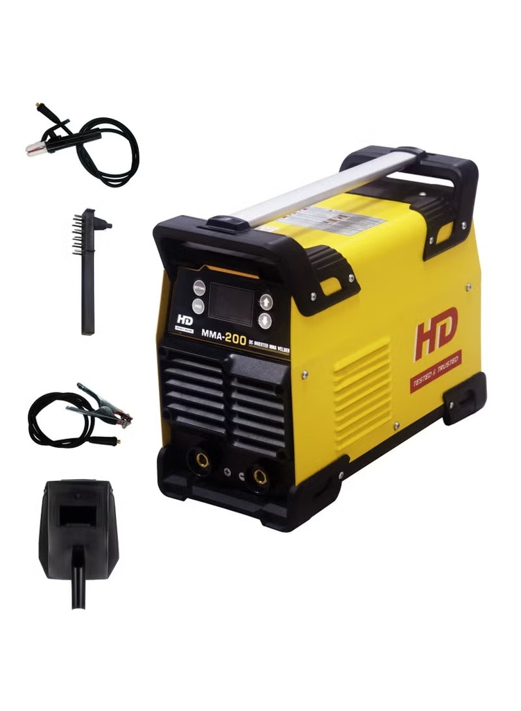 ELECTRIC PORTABLE WELDING MACHINE 200A MMA-200KP HD