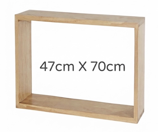 [  فيشة اطار47CMX70CM -  كبير ]  A/C FRAME 47CMX70CM - BIG (اطار مكيف خشب) 