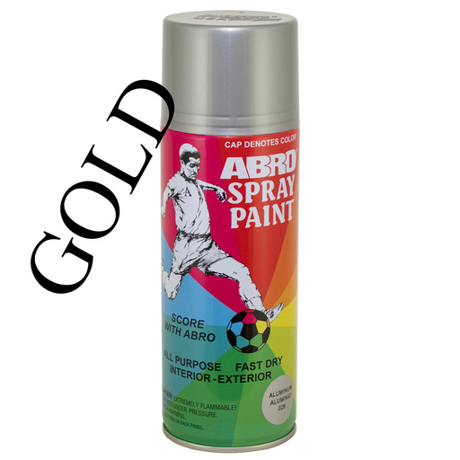 [بخاخ ابرو ذهبي -  امريكي]  ABRO SPRAY GOLD PAINT - USA 