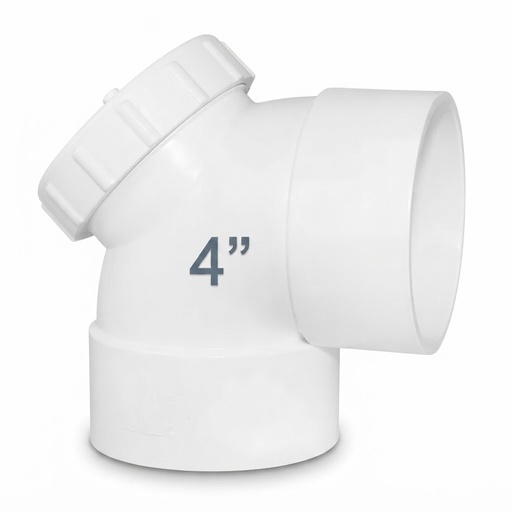 [ AGM  باباELBO UPVC  4 انشSCH 40 ]  AGM DOOR ELBO UPVC 4'' SCH 40 