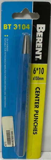 [STAREX CENTER PUNCH 4X8X125MM - ST22101 BT 3104]  BERENT CENTER PUNCH 6X10X150MM - BT3104 
