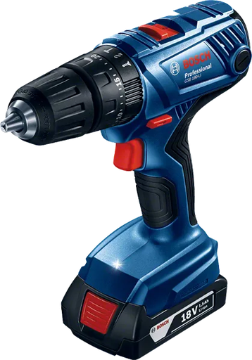 [ GSR180-LI آلة الحفر اللاسلكية18V ]  BOSCH CORDLESS DRILL MACHINE 18V+BATTERY18V 2.0AH-GSB180-LI 