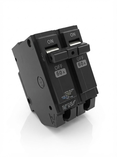 [  كسارGE 2P 60A -  امريكي ]  BREAKER GE 2P 60A - USA/BRAZIL 