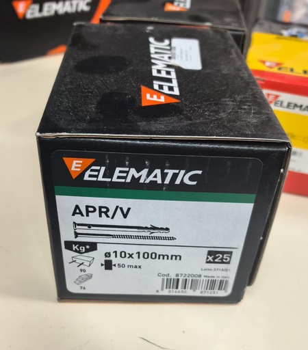 [ ELEMATIC FISHER  مع مزلاج10X100 -   ايطالي ]  ELEMATIC FISHER WITH BOLT 10X100 -  ITALY 