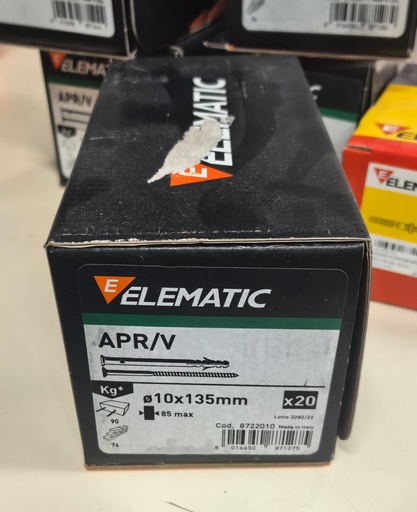 [ ELEMATIC FISHER  مع مزلاج10X135 -  ايطالي ]  ELEMATIC FISHER WITH BOLT 10X135 - ITALY 