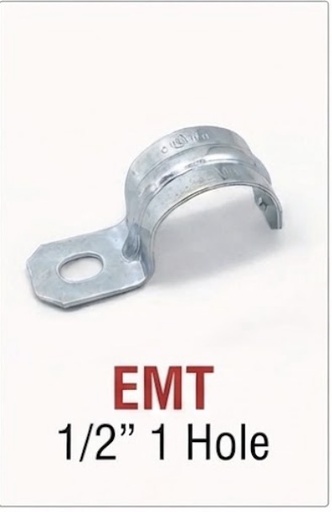  EMT CLIP 1 HOLE 1/2" 