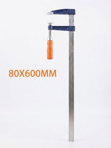 [ مربط نجار ]  F-CLAMP ORANGE HANDLE 600X80MM-CHINA 