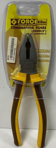 [  قوةCOMBINATION  بليير 8 انش 200 ملم ]  FORCE COMBINATION PLIER 8" 200MM - LMGPP034C-8 