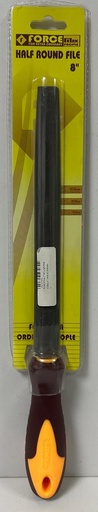 [مبرد LMGK039A-8N]  FORCE HALF ROUND FILE STEEL 8" LMGK039A-8N 