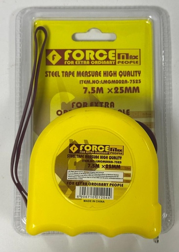  FORCE MEASURING TAPE STEEL 7.5MX25MM - LMGM0021-7525 