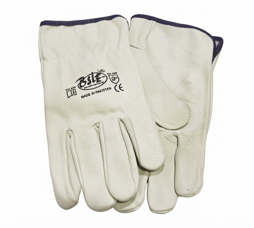 GHAZWEEN/BSIE HAND GLOVES LEATHER H/DUTY 10" -PAKISTAN