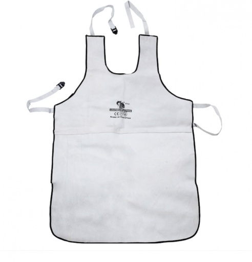 [ APRON للسلامة لحام براون ليهتر ] GHAZWEEN APRON FOR WELDING SAFETY GRAY LEAHTER 2PCS -PAKISTAN