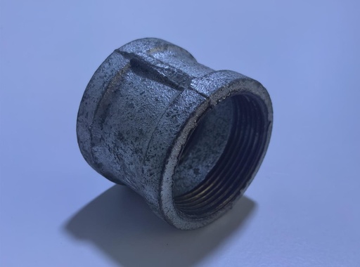 [  جي اي مزدوجة1/2" ]  GI COUPLING 1/2" 