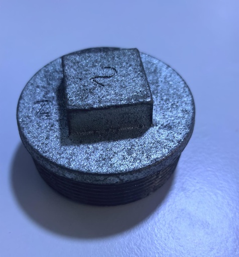 [  جي ايEND  سدادة1/2" ]  GI END PLUG 1/2" 