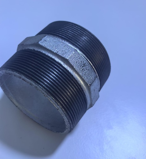 [  جي ايX  الحلمة3''X3'' ]  GI HEX NIPPLE 3''X3'' 