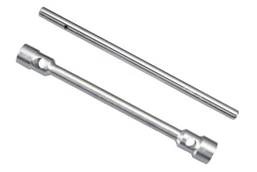 [ART#538 PRIDE MARK CROSS  عجلةSPANNER 23-24-25-26MM -  هندي]  GK TOOLS WHEEL SPANNER GRAY 27X33 - INDIA 