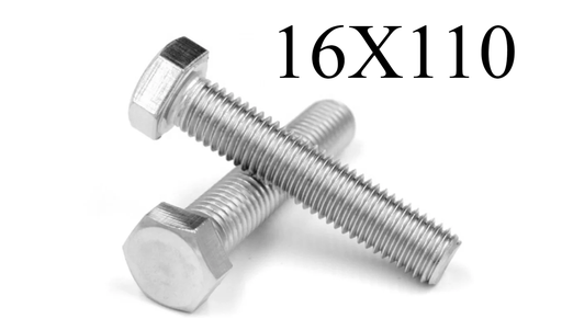 [  هيكس مزلاج جي اي- (16X110) ]  HEX BOLT GI - (16X110) 