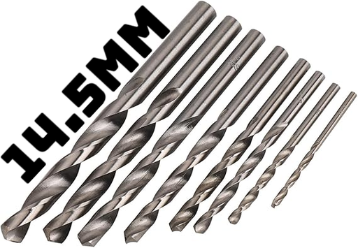 [ HSS JOBBER  مثقاب قطعة14.5MM  هندي ]  HSS JOBBER DRILL BIT 14.5MM INDIA 