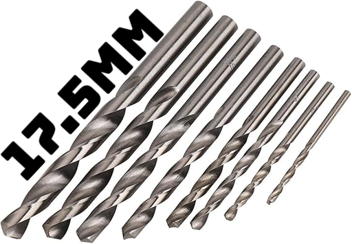 [ HSS JOBBER  مثقاب قطعة17.5MM  هندي ]  HSS JOBBER DRILL BIT 17.5MM INDIA 