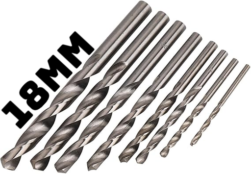 [ HSS JOBBER  مثقاب قطعة18MM  هندي ]  HSS JOBBER DRILL BIT 18MM INDIA 