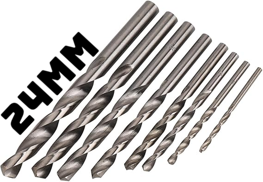 [ HSS JOBBER  مثقاب قطعة24MM  هندي ]  HSS JOBBER DRILL BIT 24MM INDIA 