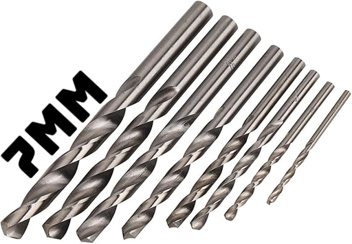 [ HSS JOBBER  مثقاب قطعة7MM -  هندي ]  HSS JOBBER DRILL BIT 7MM - INDIA 