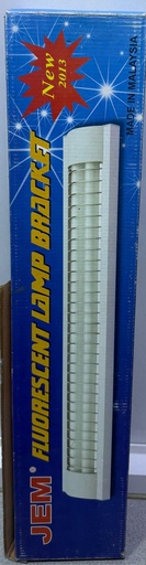 [ JEM FLUORESCENT  لمبةBRACKET 20X2  220 فولت ]  JEM FLUORESCENT LAMP BRACKET 20X2 220V 