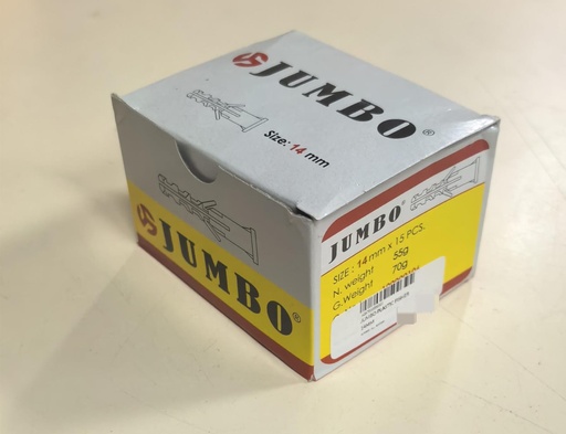 [ JUMBO  بلاستيكFISHER  14 ملميتر ]  JUMBO PLASTIC FISHER 14MM 
