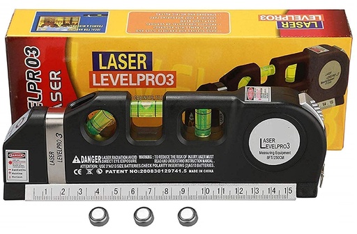 [ LEVELPRO3 LASER 250CM - ميزان ليزر 250 سم صيني ]  LEVELPRO3 LASER - 250CM CHINA 