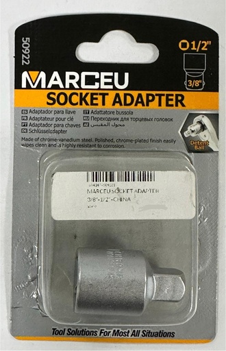 [50922] MARCEU SOCKET ADAPTER 3/8"-1/2"  -CHINA